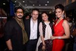 Arshad Warsi, Roshan Abbas, Maria Goretti and Shaheen Abbas at the Launch of Shaheen Abbas collection for Gehna Jewellers in Mumbai on 23rd Oct 2013